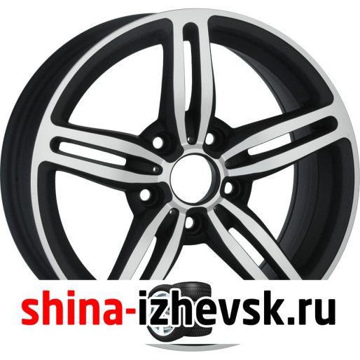 Колесный диск Replay B58 8xR19 5×120 ET33 DIA72.6 черный матовый полностью полированный в Ижевске